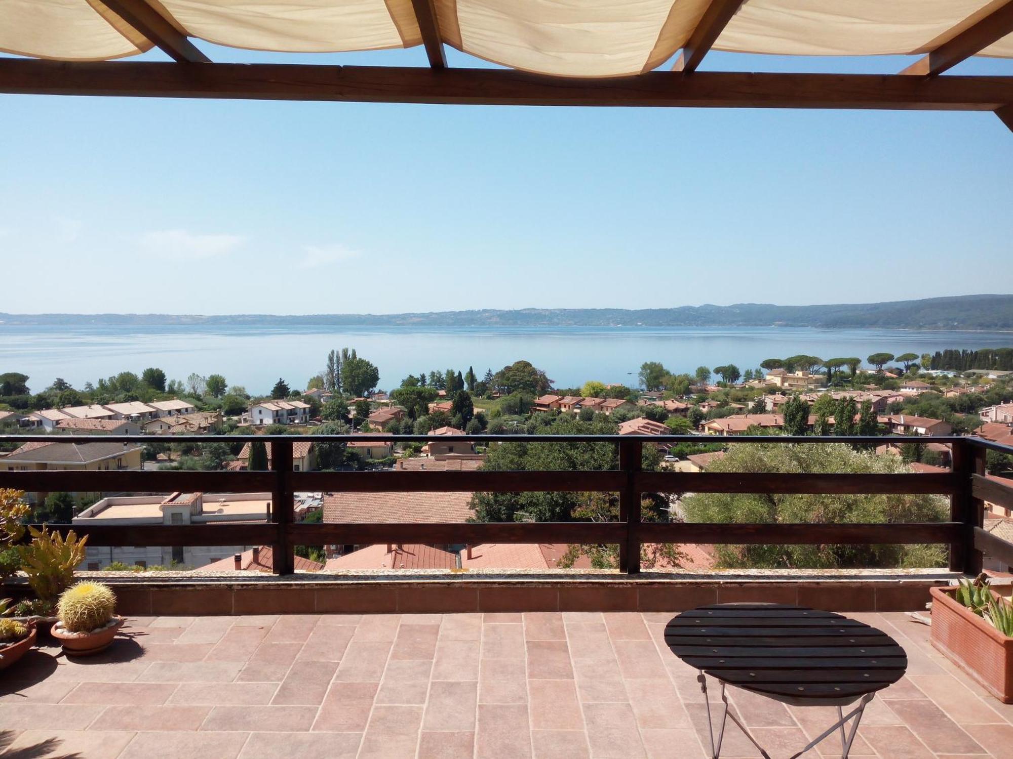 B&B Vigna Rosa Trevignano Romano Bagian luar foto